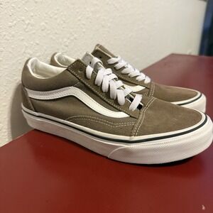 Men's Size 4.5 / Women's Size 6 Vans Skate Old Skool Nick Michel Brown/White